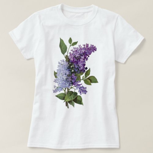 Vintage Lilacs T_Shirt