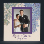 Vintage Lilacs Wedding Photo Album Binder<br><div class="desc">Vintage blue and white lilacs. Part of the Vintage Lilacs Wedding Set.</div>