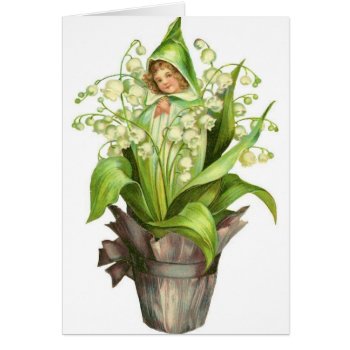 Vintage - Lily Of The Valley Fairy  by AsTimeGoesBy at Zazzle