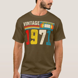 Vintage Limited Edition 1971 T shirt For Women