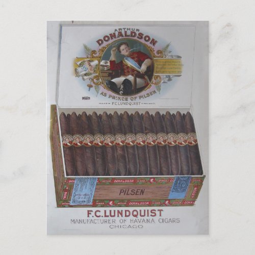 VINTAGE LINE_Donaldson Cigars_ Postcard