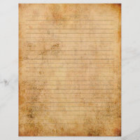 200 Sheets Vintage Lined Stationery Paper Letter Writing Paper
