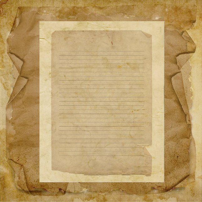 Vintage Lined Writing Paper (Creator Uploaded)
