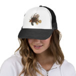 Vintage Lionfish Fish, Marine Ocean Life Animal Trucker Hat