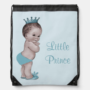 Vintage Little Prince Blue Diaper Bag