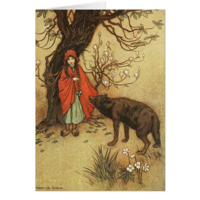 Vintage - Little Red Riding Hood, (Front)