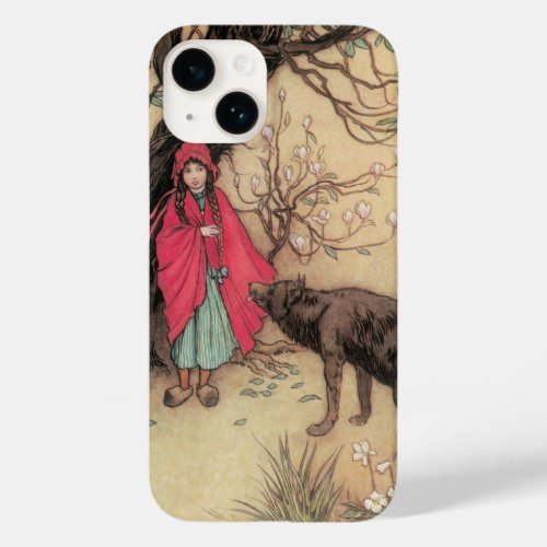 Vintage Little Red Riding Hood by Warwick Goble Case_Mate iPhone 14 Case