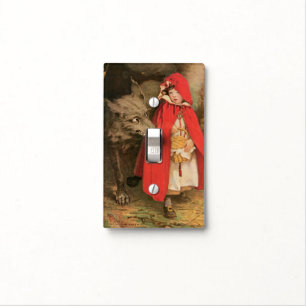Vintage Little Red Riding Hood Jessie Wilcox Smith Light Switch Cover