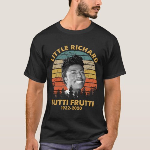 Vintage Little Richard Tutti Frutti T_Shirt