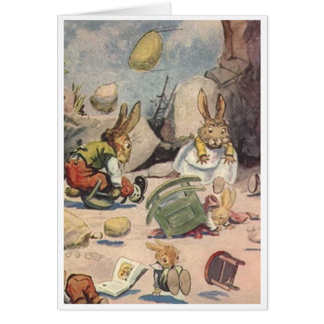 Vintage - Little Sunny Bunny, Cards (Front)