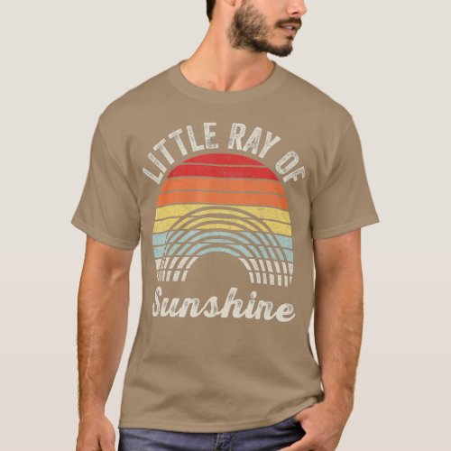 Vintage LittleFor Sorority Reveal Ray Of Sunshine  T_Shirt