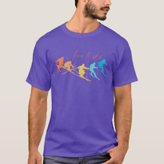 Vintage Live to Ski T-Shirt