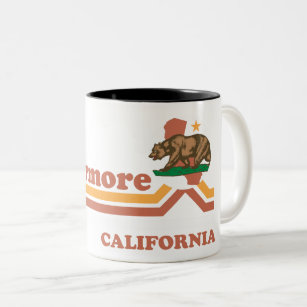 Vintage Livermore California Two-Tone Coffee Mug