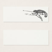 Vintage Lizard Chameleon Illustration Template (Front & Back)