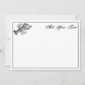 Vintage Lobster #1 Drawing (Front)