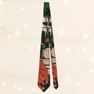 Vintage Lobster Champagne; Fancy Elegant Party Tie