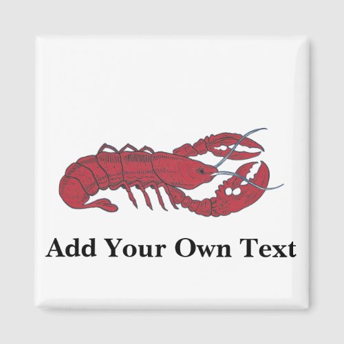 Vintage Lobster Magnet