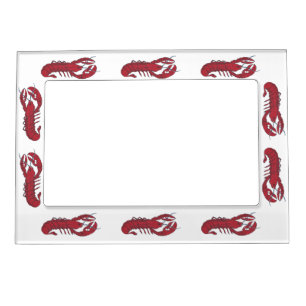 Vintage Lobster Magnetic Picture Frame