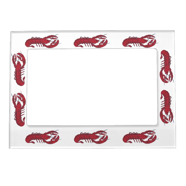 Vintage Lobster Magnetic Picture Frame (Front)