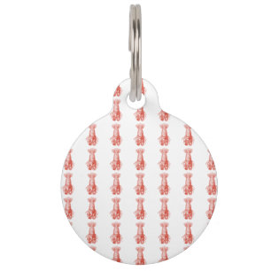 Vintage Lobster Scyllarus Arctus Pet ID Tag