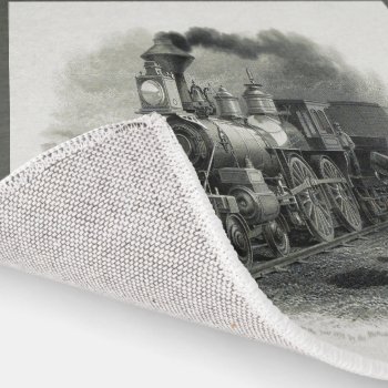 Vintage Locamotive Steam Engine Train Area Rug by Susang6 at Zazzle