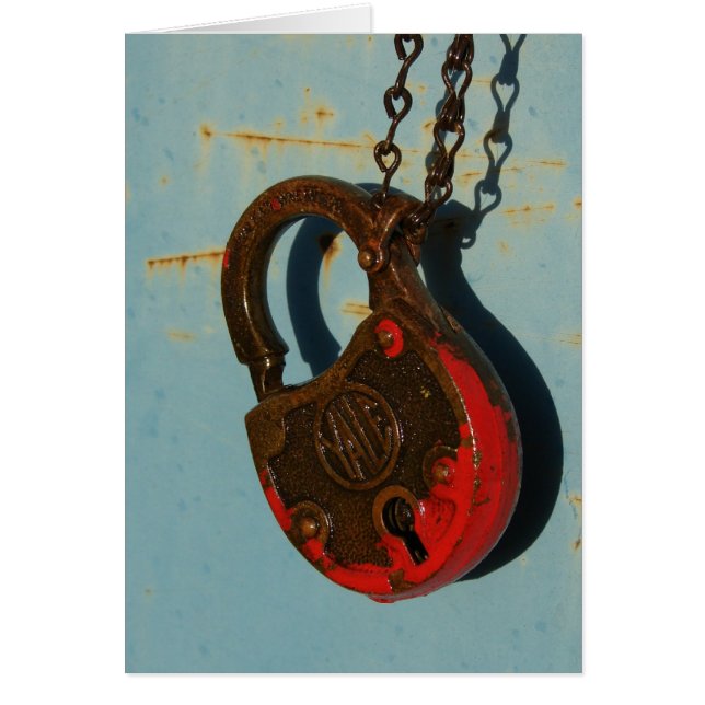 Vintage Lock Cards (Front)