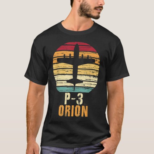 Vintage Lockheed P_3 Orion Aviation T_Shirt