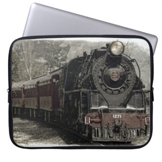 Vintage Locomotive Laptop Sleeve