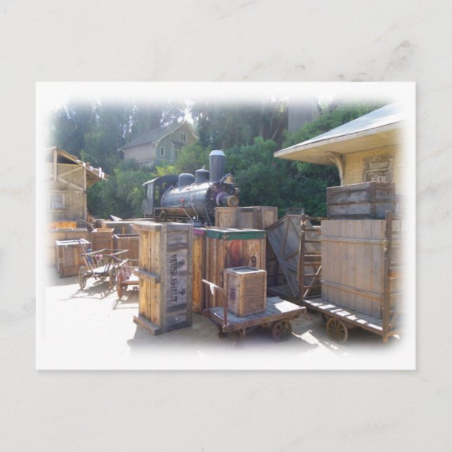 Vintage Locomotive Postcard! Postcard (Front)