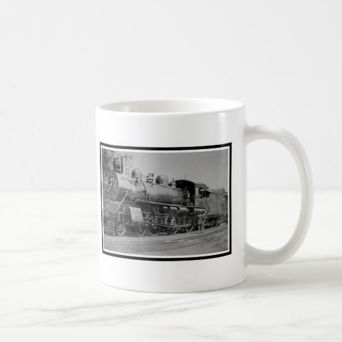 Vintage Locomotive Railroad Steam Engine Coffee Mug