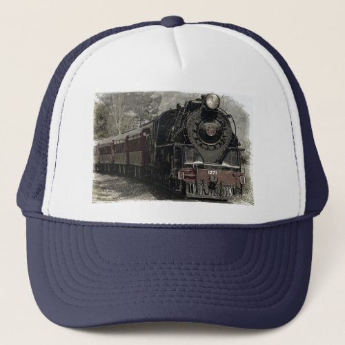 Vintage Locomotive Trucker Hat