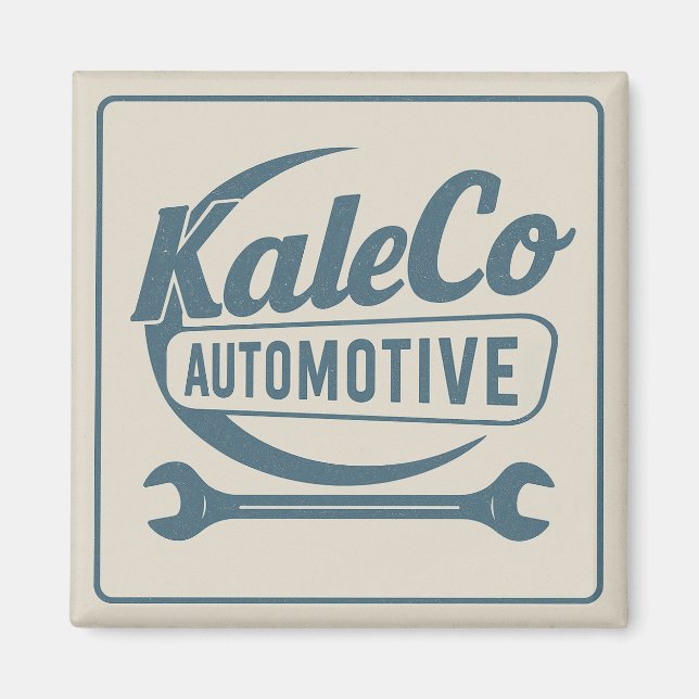 Vintage Logo Magnet (Front)
