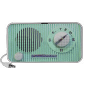 Vintage Londale Radio - Turquoise Mini Speaker (Front)