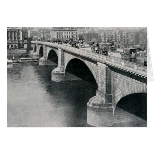 Vintage London Bridge Cards (Front Horizontal)