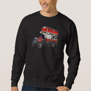 Vintage London Bus General Omnibus British B Type Sweatshirt