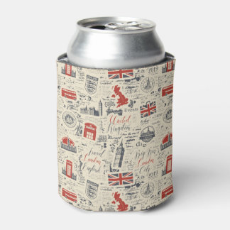 Vintage London Cozy Can Cooler