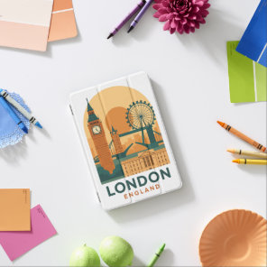 Vintage London England iPad Mini Case | Retro Art