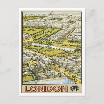 Vintage London England Postcard by Trendshop at Zazzle