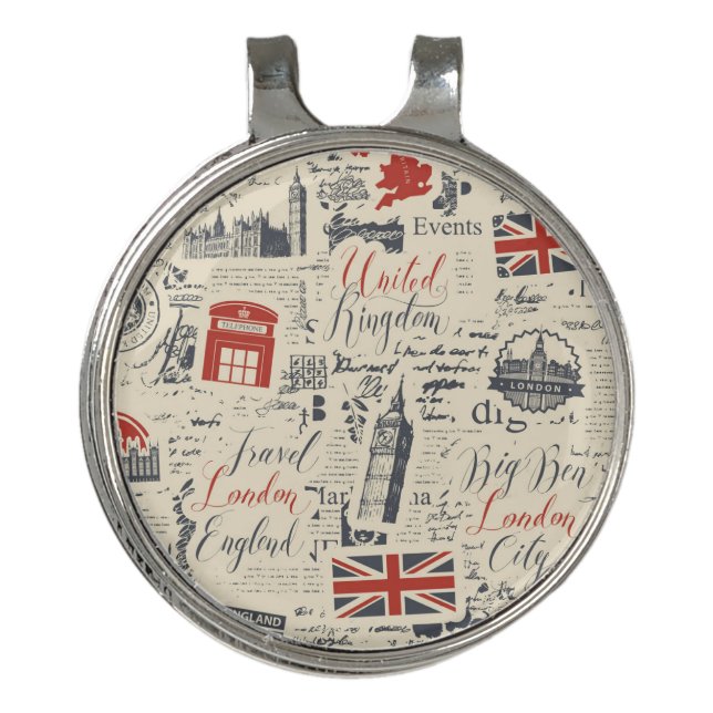 Vintage London Golf Clip (Front)