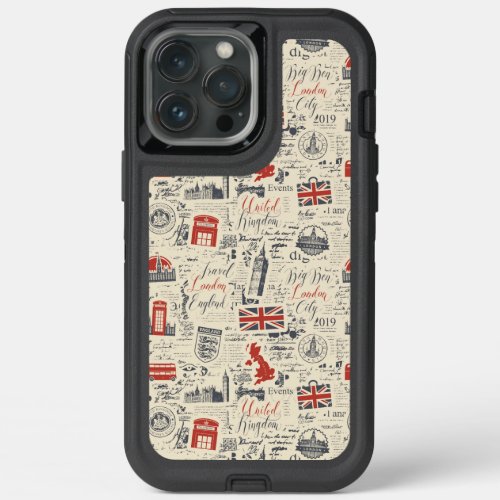 Vintage London iPhone Case