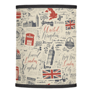 Vintage London Lamp Shade