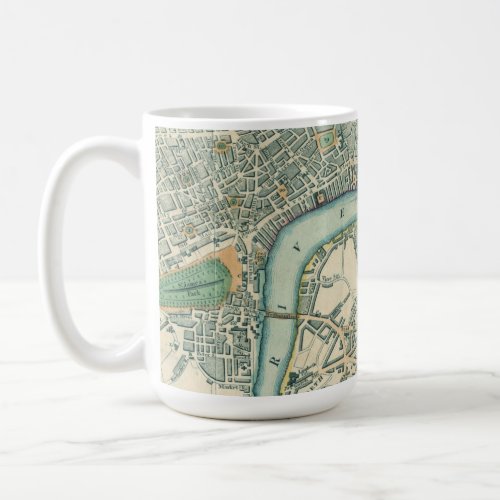 Vintage London Map Coffee Mug
