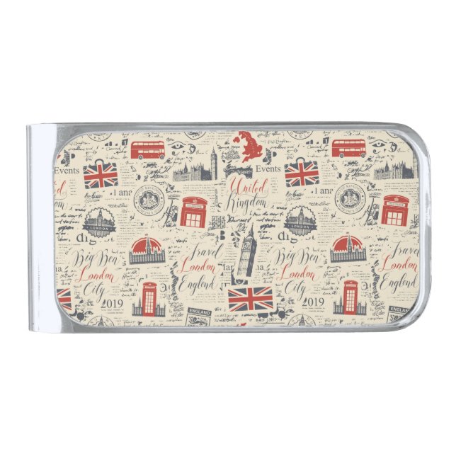 Vintage London Money Clip (Front)