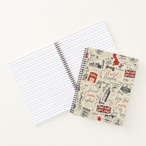 Vintage London Notebook