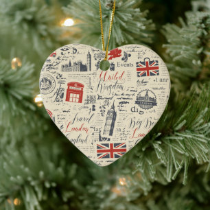 Vintage London Ornament
