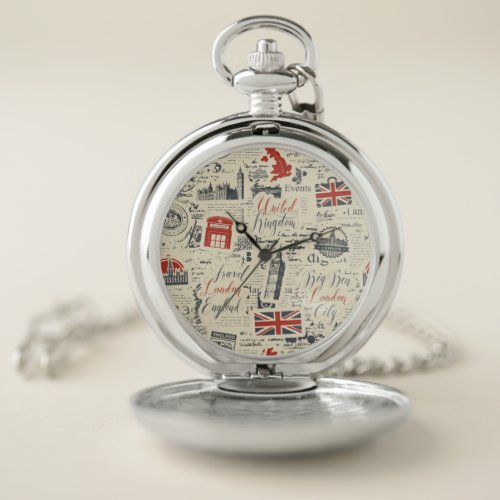 Vintage London Pocket Watch