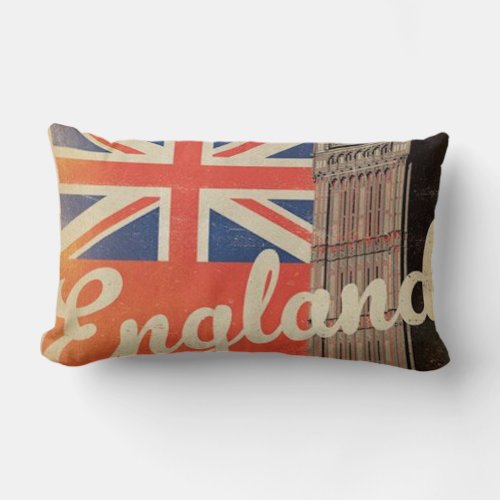 Vintage London Throw Pillow