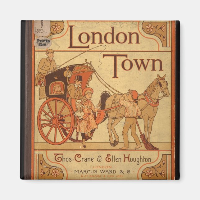 Vintage - London Town Magnet (Front)