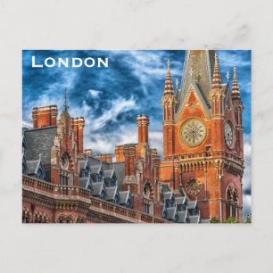 Vintage London Travel Tourism Postcard