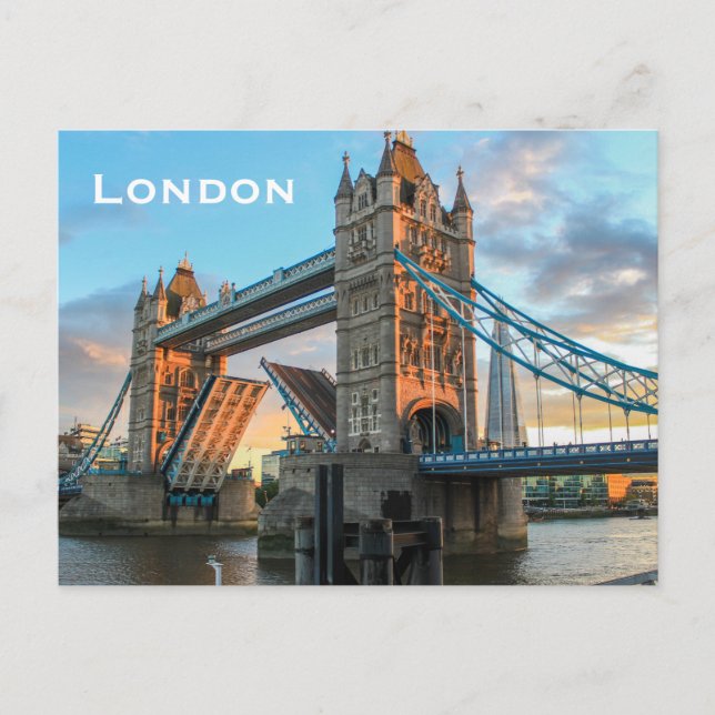 Vintage London Travel Tourism Postcard (Front)